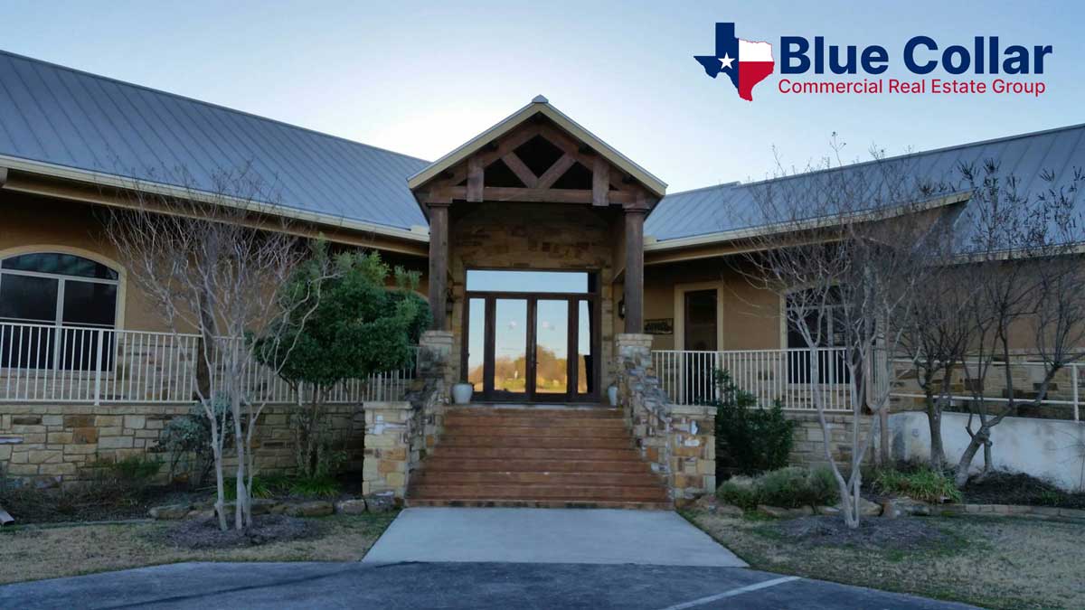 Blue Collar Commercial Real Estate Office In Spring Branch Tx