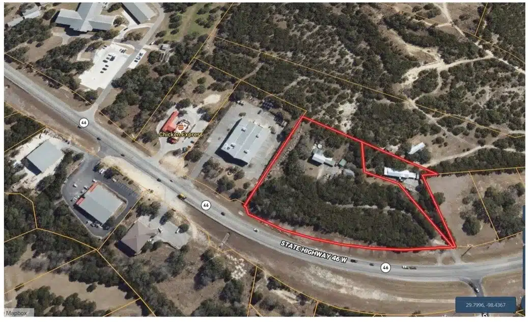 Prime Commercial Opportunity 4.99 Acres Commercial Land Tract Hwy 46 W In Bulverde Tx